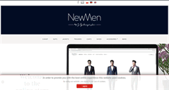 Desktop Screenshot of newmen.eu